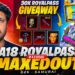 NEW ROYAL PASS MAXED | PLAYING PUBG MOBILE 4.3 UPDATE WITH 100 RP SUIT | SURPRISE  REWARDS