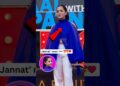 Royal Blue Look में Jannat Zubair ने लूटा दिल ❤️ Paps भी बोले “Jannat Back!” | Cute Moment Viral 🔥