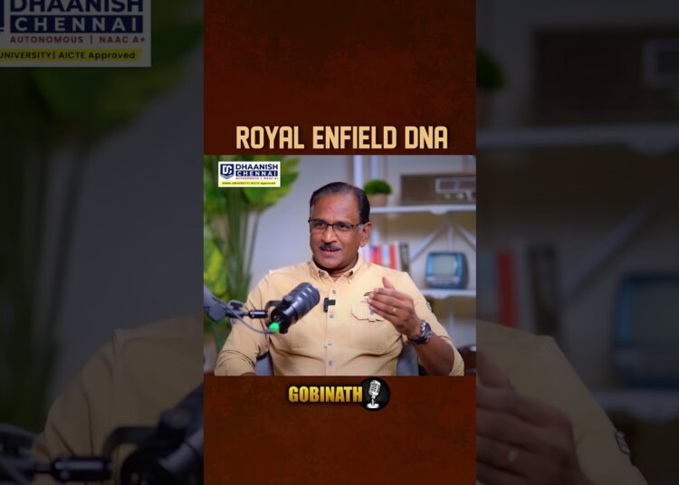 Is Royal Enfield Only About the Thump Sound ? | B. Govindarajan | Gobinath #shorts