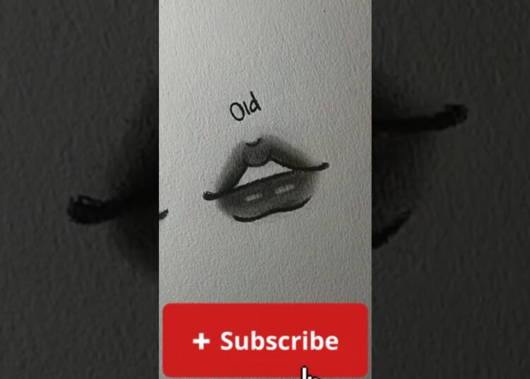 How to Draw a lips ✨👄#shorts #art #arttutorial #artist #shortvideo #shortsdrawing
