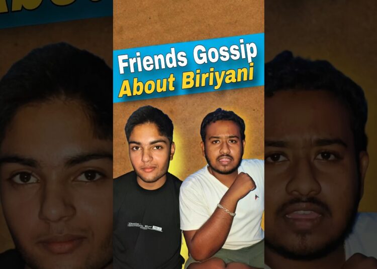 Friends gossip about Biriyani l funny video l Motabhaiii l #funny #viral #comedy #biriyani