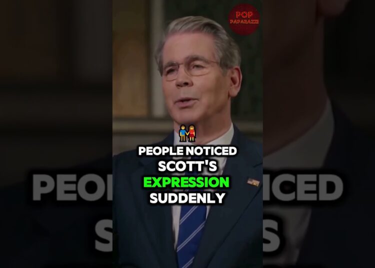 Why Scott Bessent’s Voice Trembled After Trump Interrupted #foryou #celebrity #fyp #scottbessent