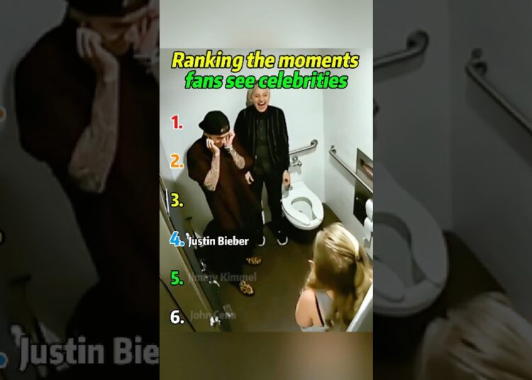 Ranking the moments fans see celebrities#BillieEilish#celebrity #usa #funny
