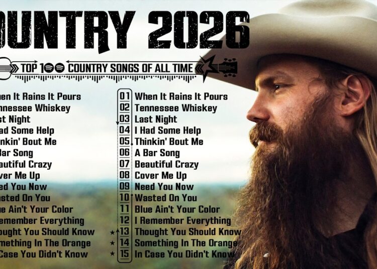 Country Music Playlist 2026 – Chris Stapleton, Luke Combs, Morgan Wallen, Kane Brown, Luke Bryan