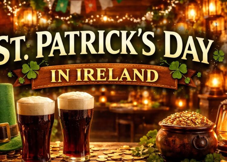 St. Patrick’s Day in Ireland – Joyful Celtic Ambience & Folk Music