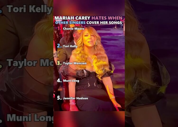 Mariah Carey Hates When Other Singers Cover Her Songs  #MariahCarey #celebrity #funny