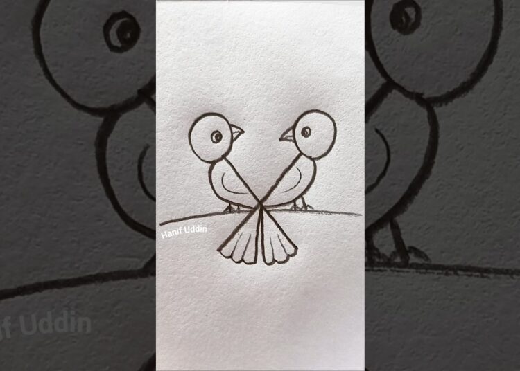 how to draw birds from x #art #drawing #artist #artwork