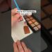 How To Turn Eyeshadow Into Paint 🎨 #art #painting #tutorial