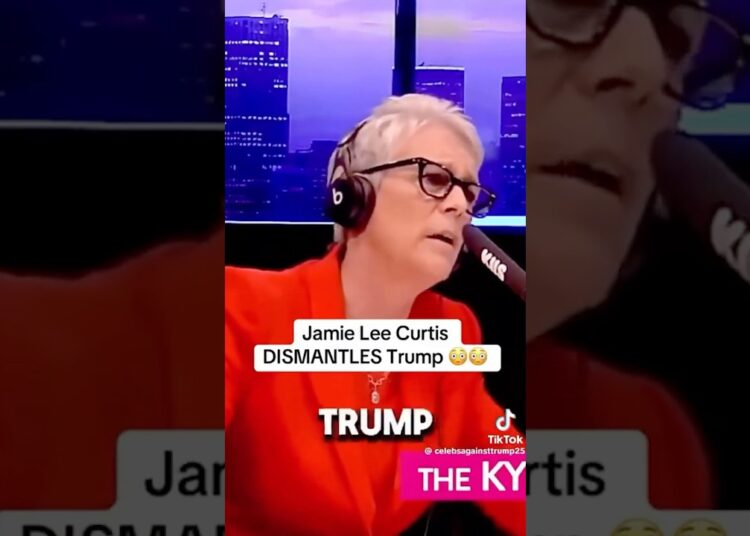 Jamie Lee Curtis Gets Destroyed With Facts #celebrity #trump #politics