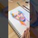 Alcohol marker portrait drawing #sketchful #illustrative #artist #art #alcoholmarkers #portraitart
