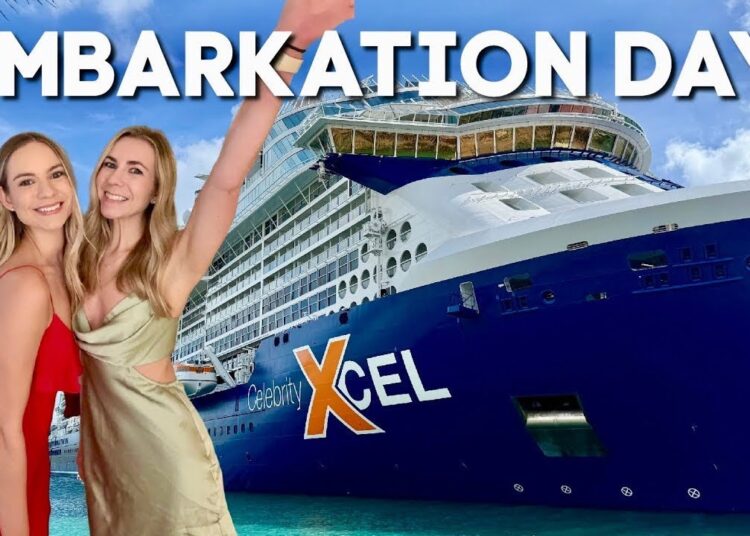 TRYING CELEBRITY FOR THE FIRST TIME | Celebrity Xcel Embarkation Cruise Vlog