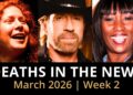 Who Died This Week | March 2026 #3 Celebrity Deaths & More