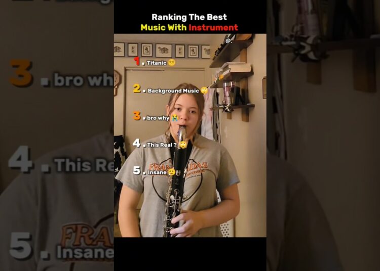 Ranking The Best Music With Instrument