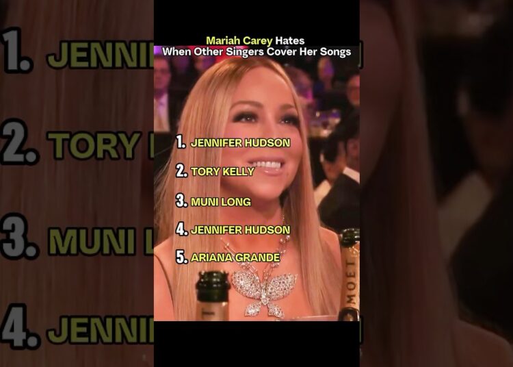 Mariah Carey hates other singers covering her songs. #MariahCarey #celebrity #funny