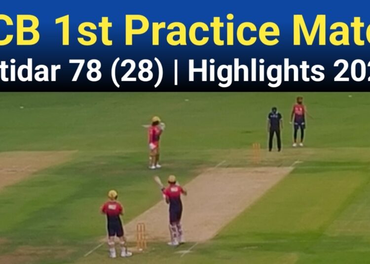 RCB Practice Match 2026 Highlights | Patidar 78(28), Jitesh 32(12) | Royal Challengers Bangaluru