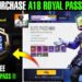 Don’t Purchase! A18 Royal Pass In 60 Uc 🤨| Extra 8 Free Material | New RP Point Voucher Shop