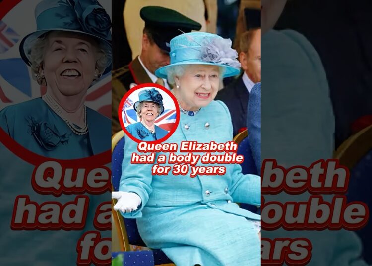 Queen Elizabeth had a body double for 30 years #queen #queenelizabeth #royal #fyp