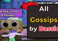 All Gossip by Bassie the Shopkeeper in Dandy’s World New Easter Update