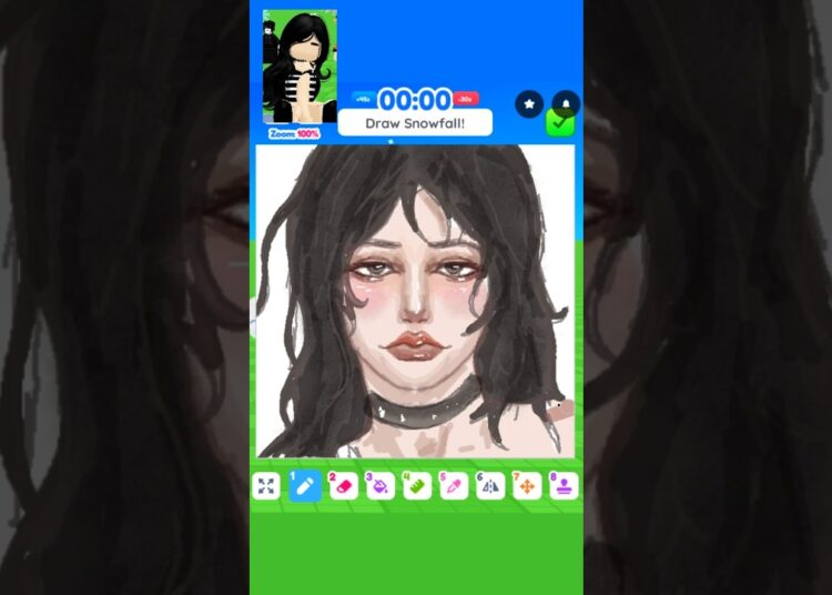 Draw me on ROBLOX✨♥️(pt.196) #roblox #robloxdrawing​#artist