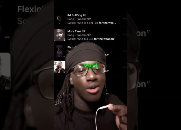 😭 rappers be repeating the same lyrics