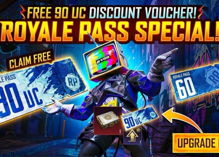 90 UC RP DISCOUNT VOUCHER BGMI | NEW A18 ROYAL PASS BGMI | NEW RP BGMI