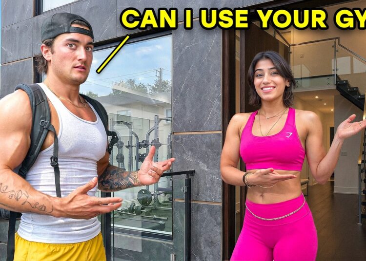 Asking Celebrity YouTubers to Workout in THEIR Home Gyms (again)
