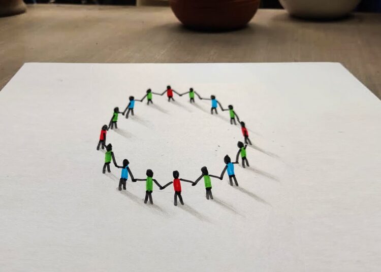 Easy 3D drawing #drawing #art #easydrawing #3dart