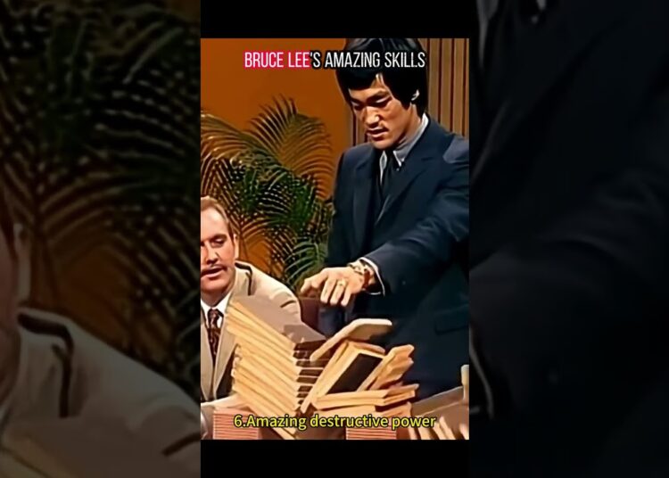Bruce Lee doesn’t need AI #brucelee #celebrity #funny #kungfu