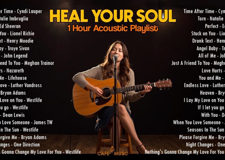 Rainy Days & Coffee 🎶 Relaxing Acoustic Pop Ballads Full Album to Calm Your Anxiety