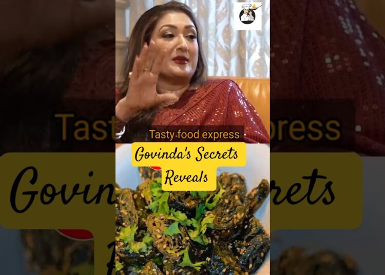 Reveal Govinda’s Secrets…. #food#ytshorts #shorts #celebrity #govinda#sunitaahuja