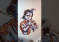 Why people hate good artists🥲#krishna #krishnaji  #drawing #painting #god