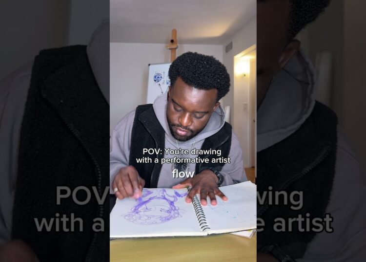 When you’re drawing with a performative artist #artist #artstudent #artschool #skit #relatable