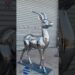 A Tibetan antelope sculpture made of stainless steel #skulpture #artists #metalsculpture #sculpture