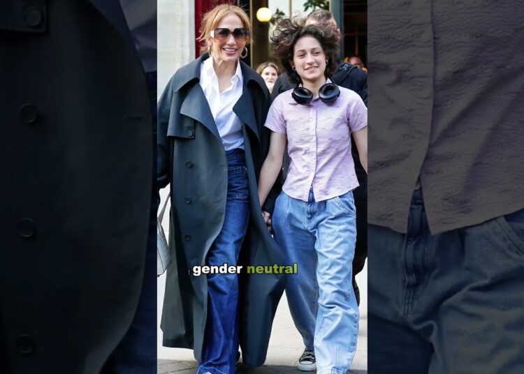 Why Does Jennifer Lopez’s Daughter Look Like a Boy? #jenniferlopez   #celebrity #usa #fyp