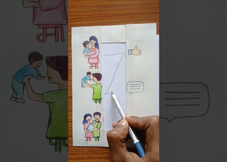 Maa or Papa 💯💖 #paperart​​​ #shorts​​​ #art​​​ #drawing​​​ #viral​​​ #mostpopular​​​ #trending​​​