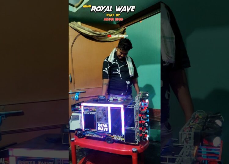 Mini ROYAL DJ Play By ମୁନା ଭାଇ 😍🔥#crazycreator #minidj