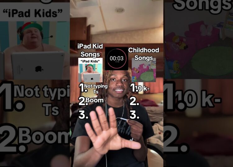 iPad Kid Songs VS Childhood Songs! #ipadkid #brainrot #music #quiz