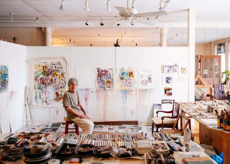 Inside a 91-Year-Old Painter’s NYC Loft