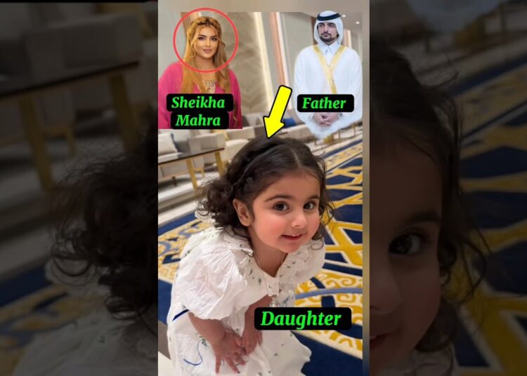 Dubai Royal Family|Dubai Princess Sheikha Mahra Husband Sheikh Mana & Daughter Mahra#lifestyle#love