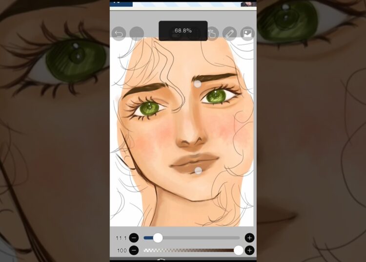 unfinished art. #wip #artistchallenge #myart #ibispaintx #art