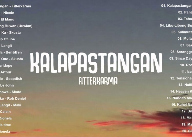Top OPM Hits Philippines 2026 – Best Tagalog Songs on Spotify : Kalapastangan, Panaginip, Tahanan