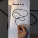 THREAD DRAWING #howtodraw #art #drawing #artist #shorts