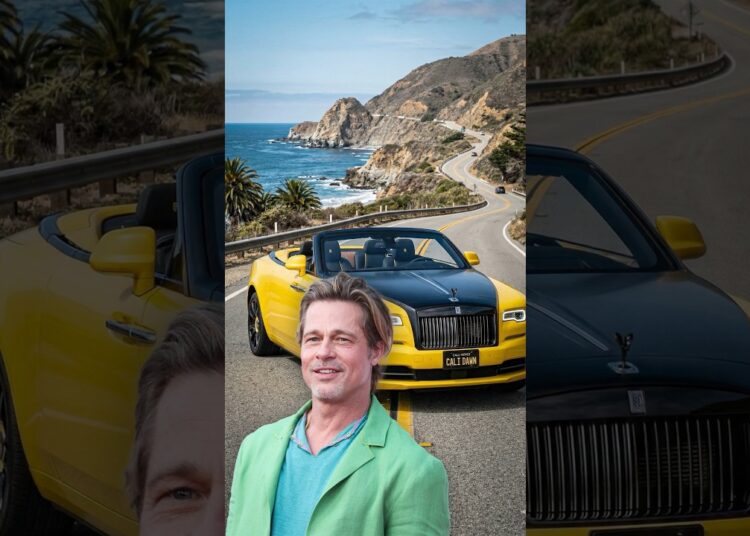 Brad Pitt Car Collection #bradpitt #celebrity #shorts #newcar #actors