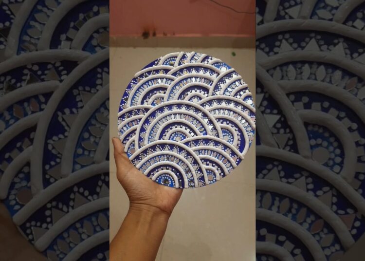 Wow! Amazing Lippan Art Design 🎨✨️ /Traditional Art #art #lippanart #artist