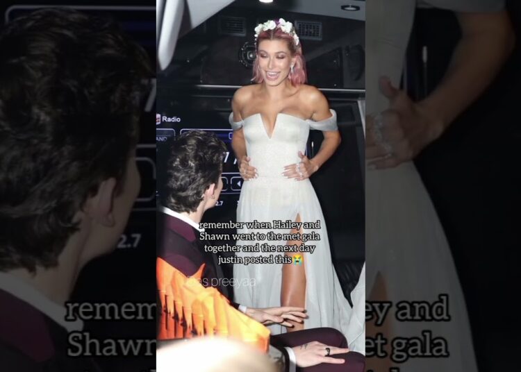 #hailey #justinbieber #shawnmendes #metgala #celebrity #singer #model #shorts #viral