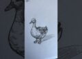 Can you relate? Drawing animals from memory vs with a reference #artists #animaldrawing #art