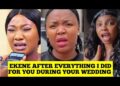 CHINEYE NNEBE REACTS EKENE UMENWA’S GOSSIP VOICE RECORDING  HAS CAUSED TENSION IN NOLLYWOOD