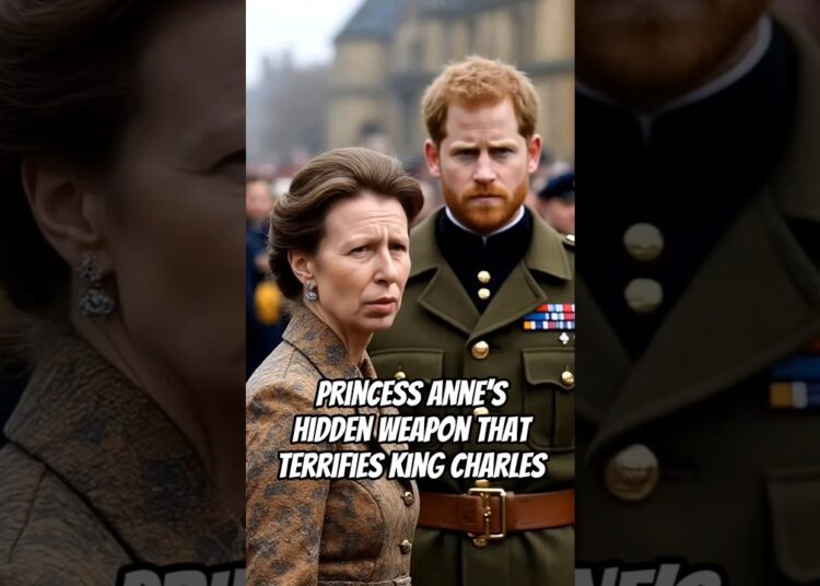 Princess Anne’s Hidden Weapon That Terrifies King Charles #royal #anne #charles #elizabeth #harry