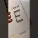 Letter “E” #howtodraw #art #drawing #artis #shorts
