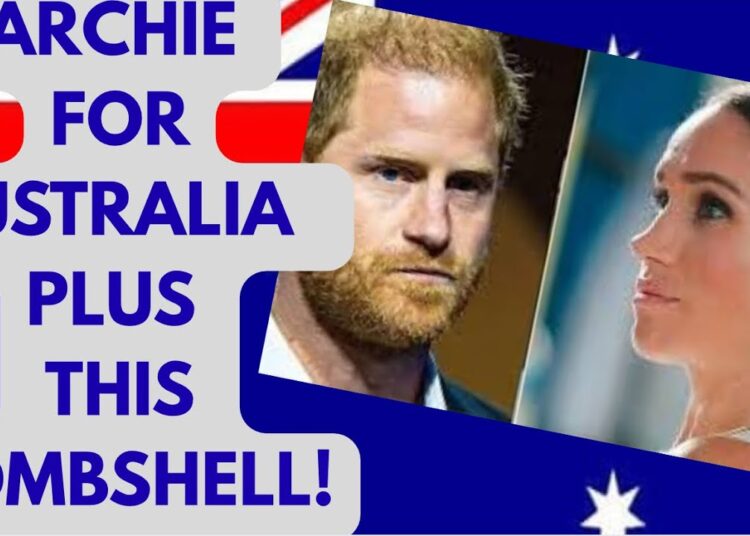 ARCHIE FOR AUSTRAILIA -LATEST #royal #meghan #princeharry
